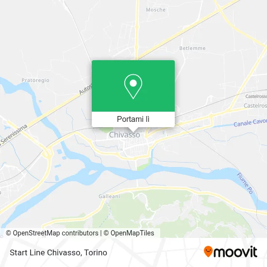 Mappa Start Line Chivasso