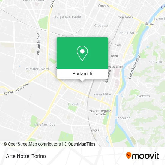 Mappa Arte Notte