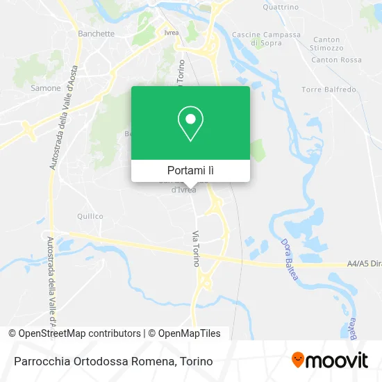 Mappa Parrocchia Ortodossa Romena