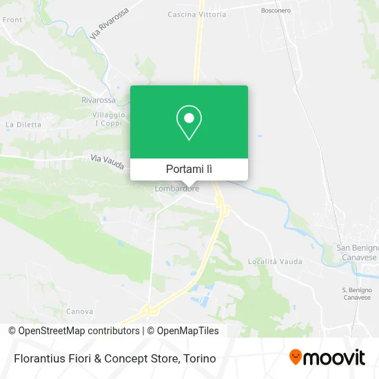 Mappa Florantius Fiori & Concept Store