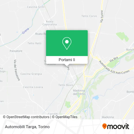 Mappa Automobili Targa