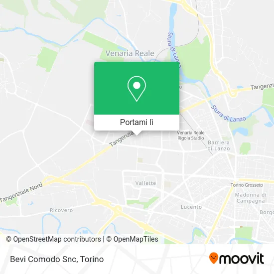 Mappa Bevi Comodo Snc