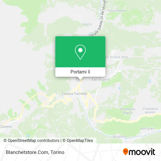 Mappa Blanchetstore.Com
