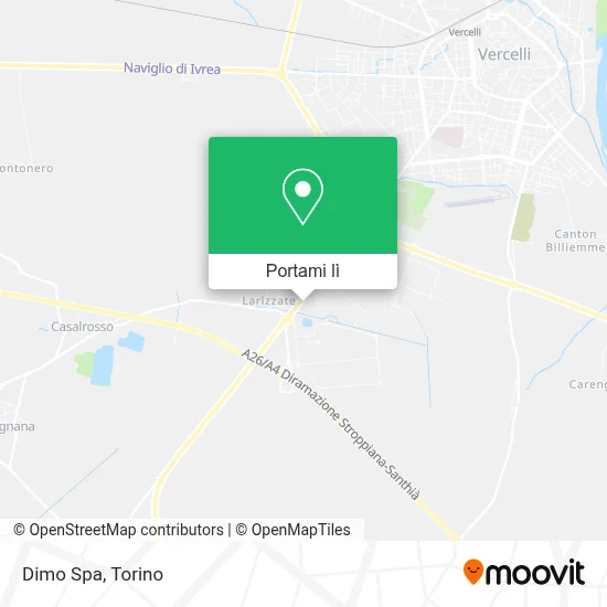 Mappa Dimo Spa