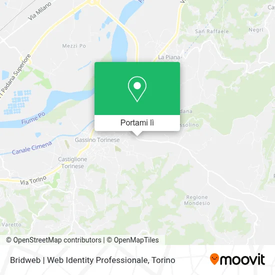 Mappa Bridweb | Web Identity Professionale