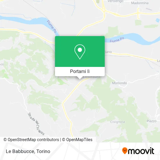 Mappa Le Babbucce