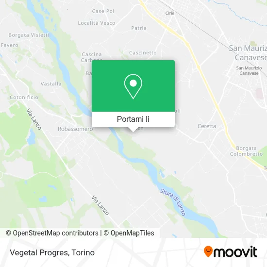Mappa Vegetal Progres