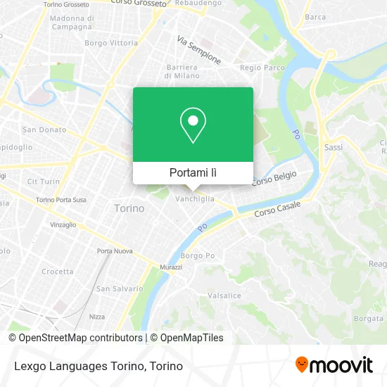 Mappa Lexgo Languages Torino