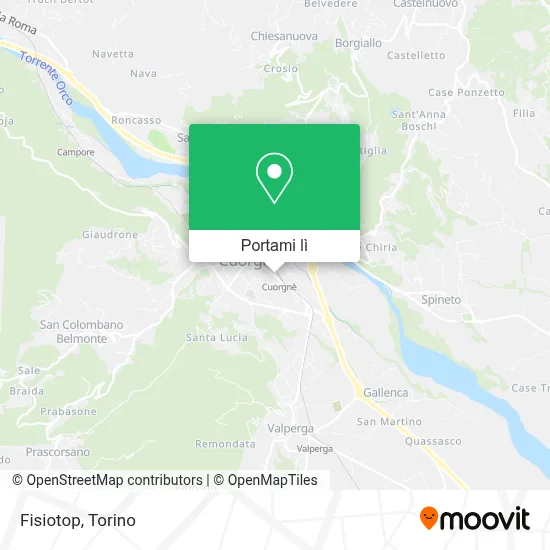 Mappa Fisiotop