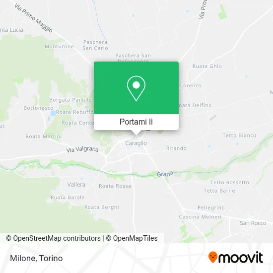 Mappa Milone