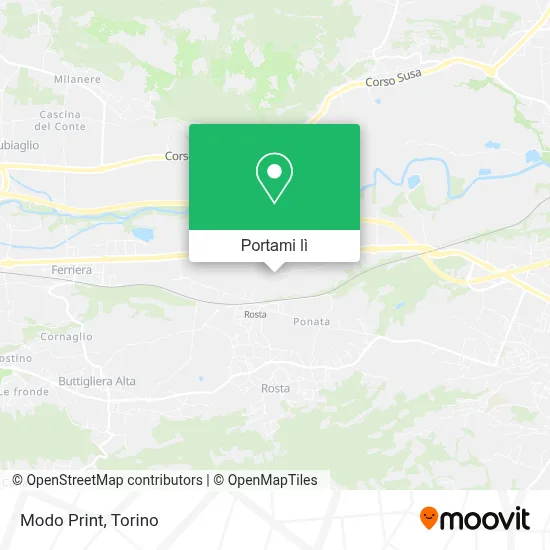 Mappa Modo Print