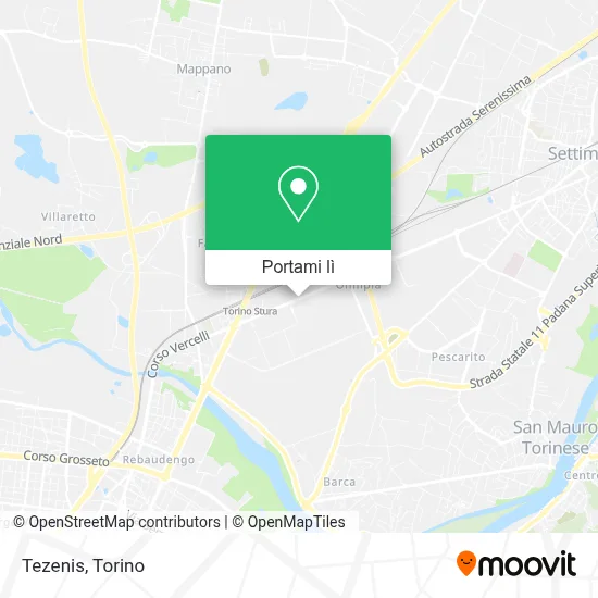 Mappa Tezenis