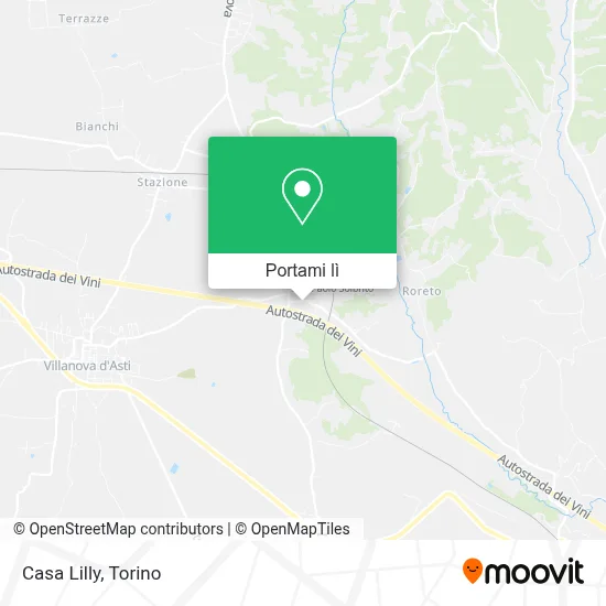 Mappa Casa Lilly
