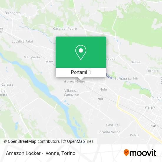Mappa Amazon Locker - Ivonne