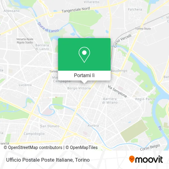 Mappa Ufficio Postale Poste Italiane