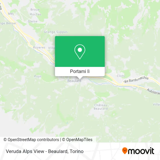 Mappa Veruda Alps View - Beaulard