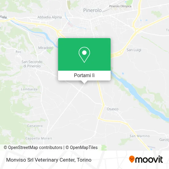 Mappa Monviso Srl Veterinary Center