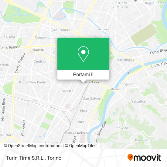 Mappa Turin Time S.R.L.