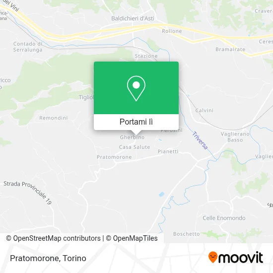 Mappa Pratomorone