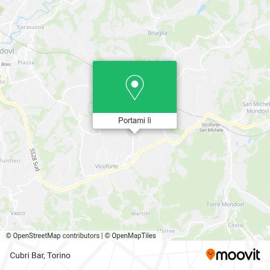 Mappa Cubri Bar