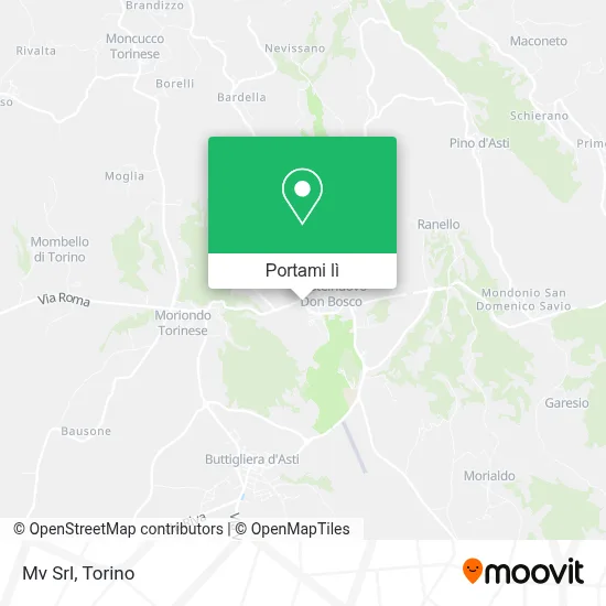 Mappa Mv Srl
