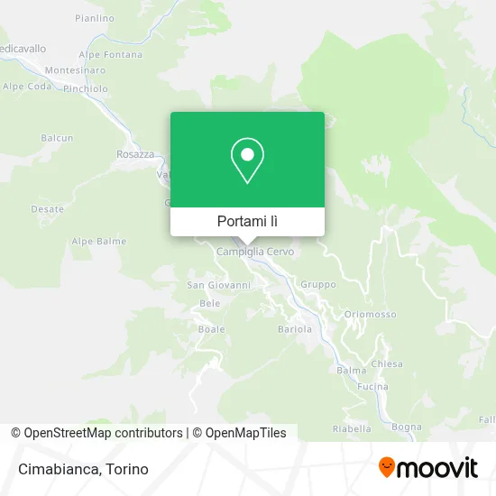 Mappa Cimabianca
