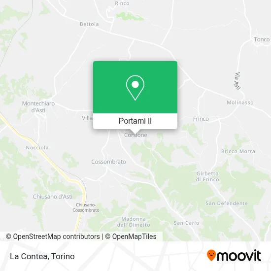 Mappa La Contea