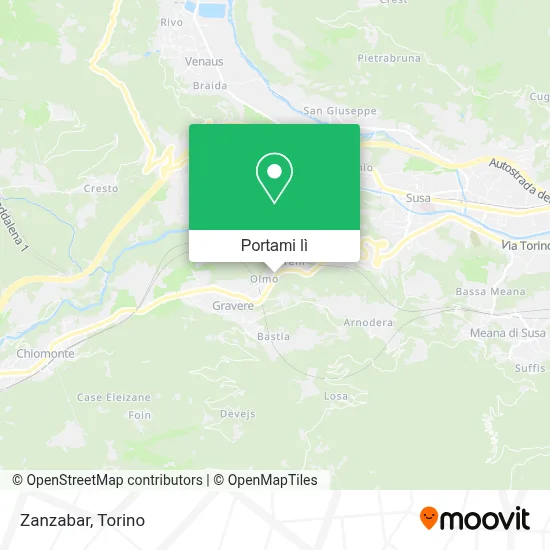 Mappa Zanzabar