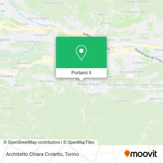 Mappa Architetto Chiara Croletto