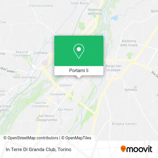 Mappa In Terre Di Granda Club