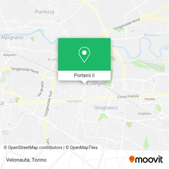 Mappa Velonauta
