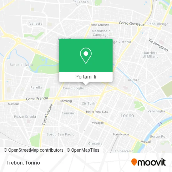 Mappa Trebon