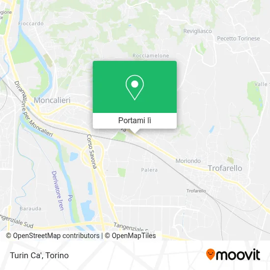 Mappa Turin Ca'