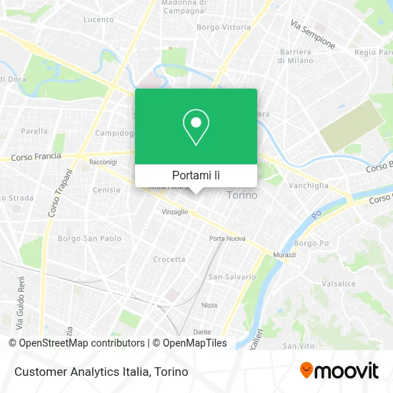 Mappa Customer Analytics Italia