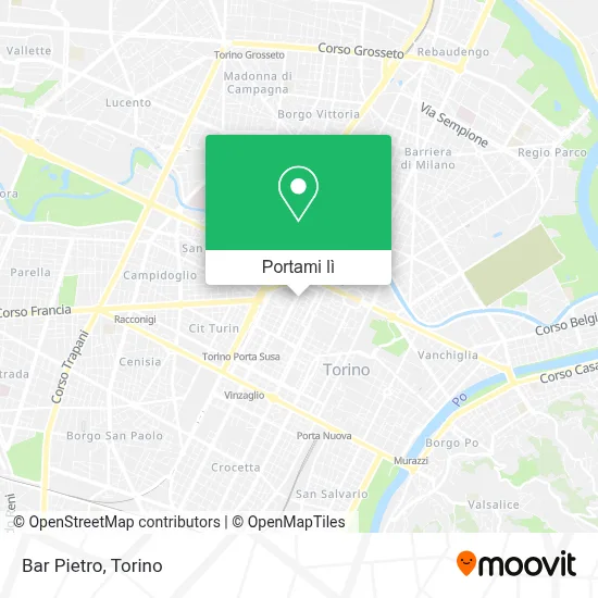 Mappa Bar Pietro
