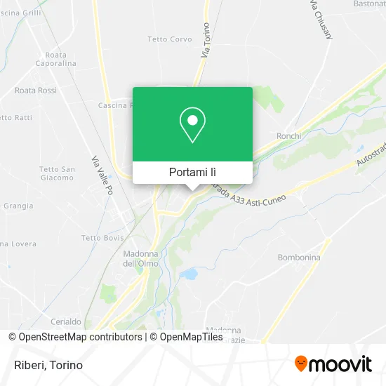 Mappa Riberi