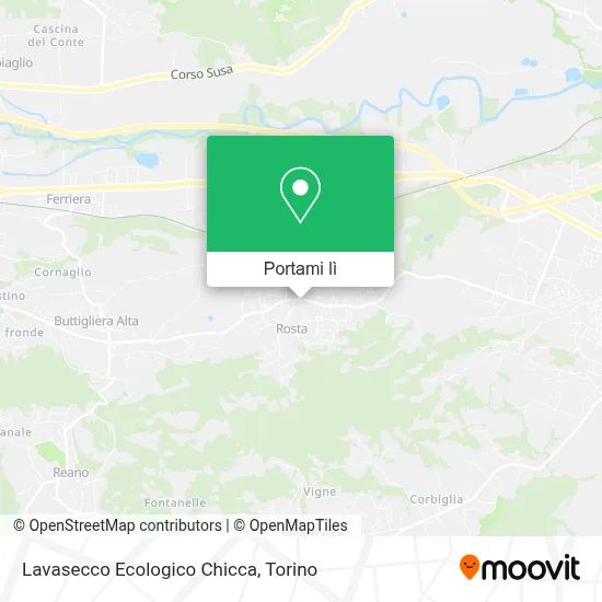 Mappa Lavasecco Ecologico Chicca