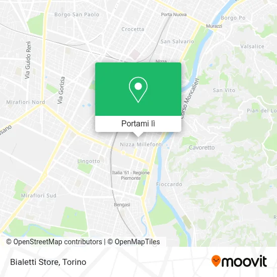 Mappa Bialetti Store