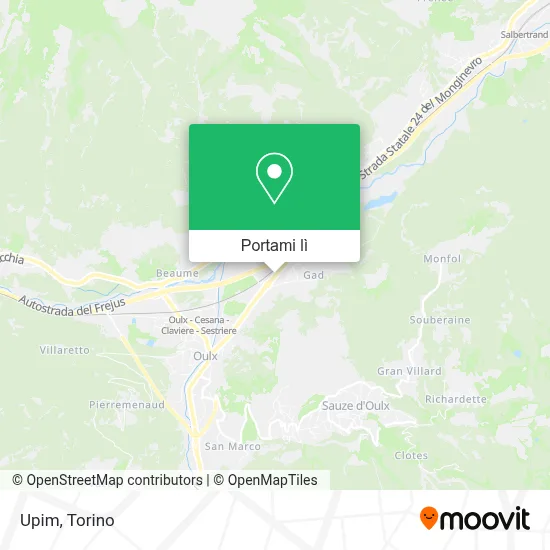 Mappa Upim
