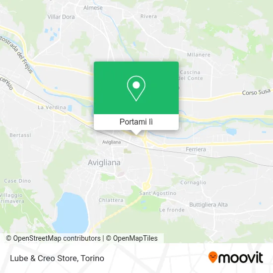 Mappa Lube & Creo Store