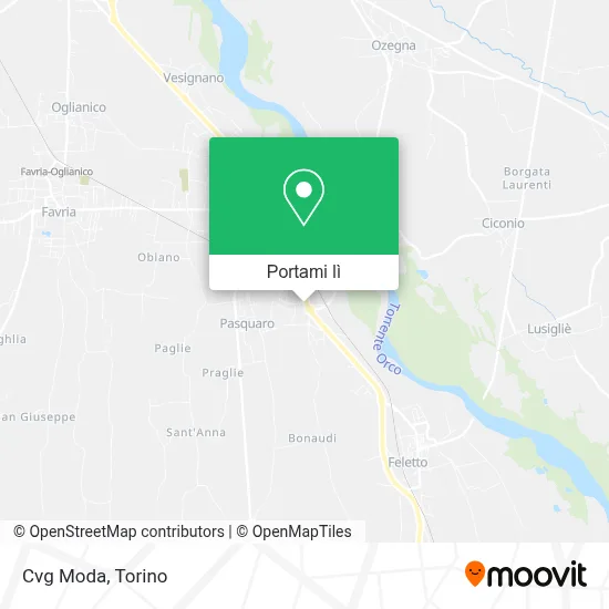 Mappa Cvg Moda