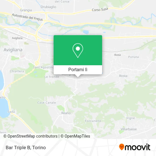 Mappa Bar Triple B