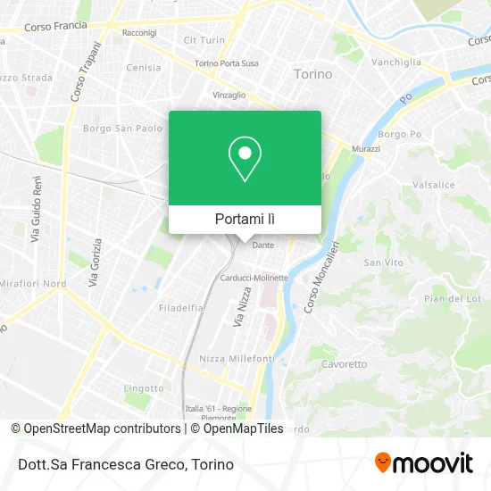 Mappa Dott.Sa Francesca Greco