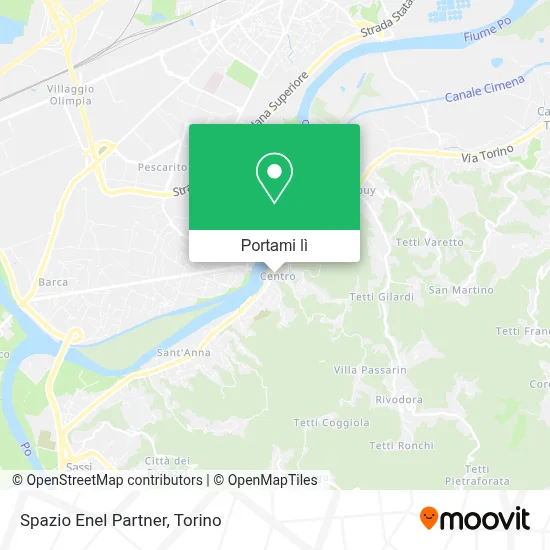 Mappa Spazio Enel Partner