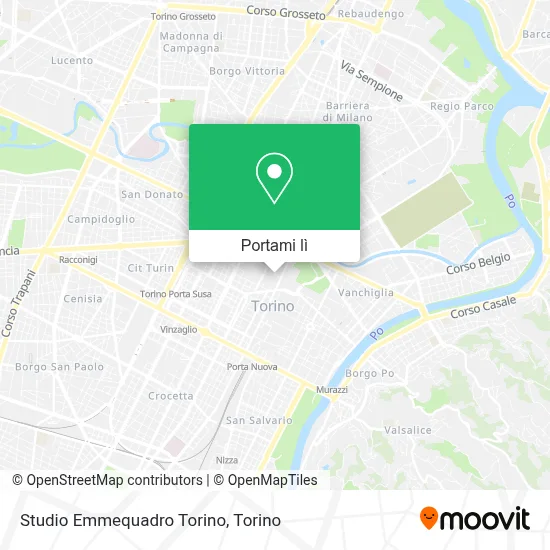 Mappa Studio Emmequadro Torino