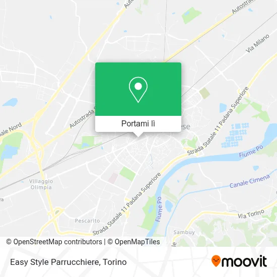 Mappa Easy Style Parrucchiere