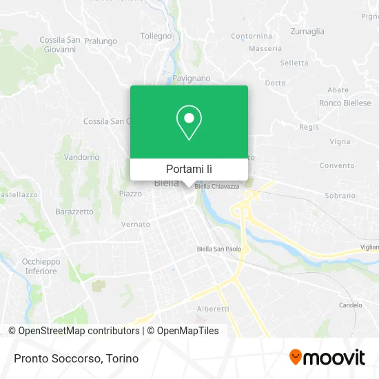 Mappa Pronto Soccorso