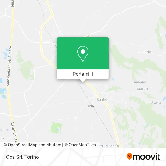 Mappa Ocs Srl