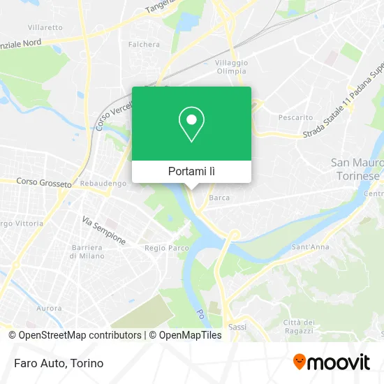 Mappa Faro Auto