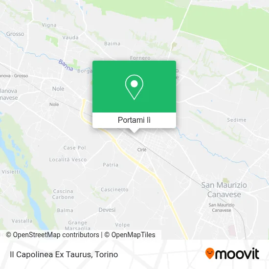 Mappa Il Capolinea Ex Taurus